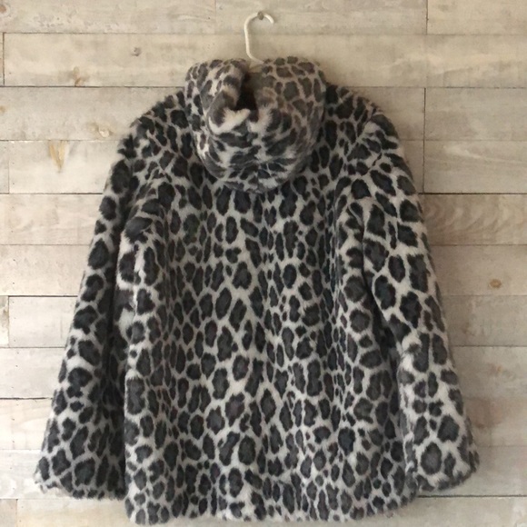 Gorgeous leopard print hooded jacket - Picture 2 of 12